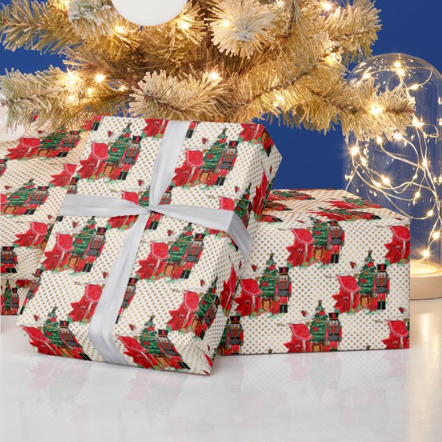 Nötknäppare jul presentpapper (Helgdagar)