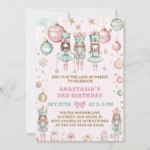 Nötknäppare jul rosa sagoland 3-årsdag