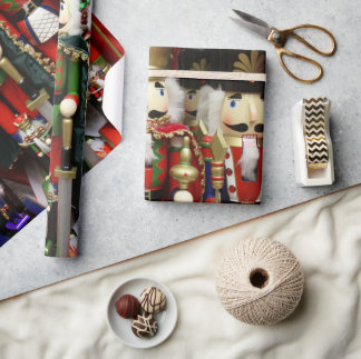 Nötknäppare jul Soldater Presentpapper