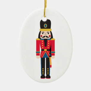 Nötknäppare Julgransprydnad Keramik