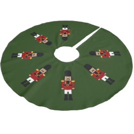Nötknäppare - Kudde Julgransmatta Borstad Polyester