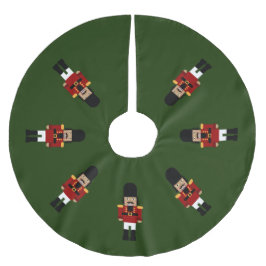 Nötknäppare - Kudde Julgransmatta Borstad Polyester