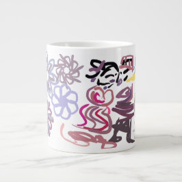 Nötknäppare och balett vinter jumbo mugg