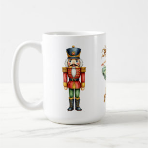Nötknäppare och ballerina julmugg kaffemugg