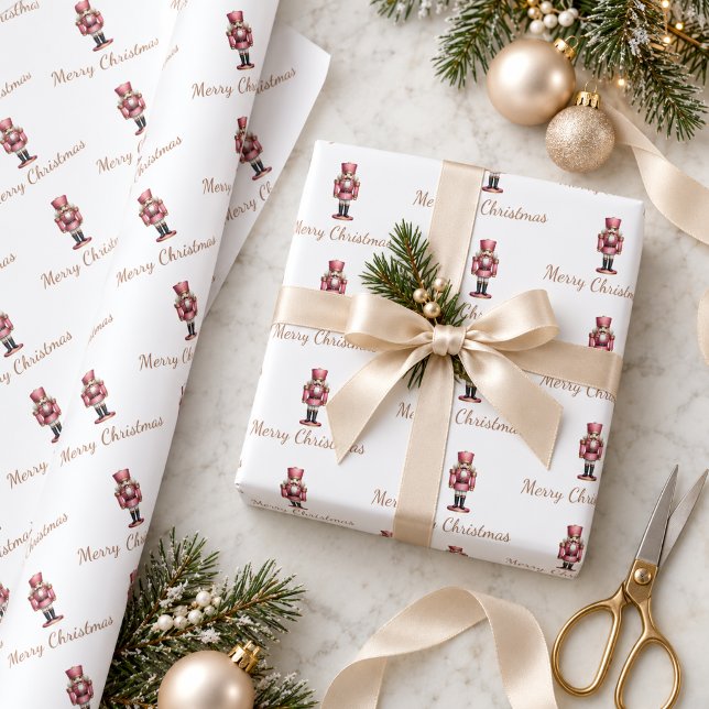 Nötknäppare Soldat Jul Presentpapper (Skapare uppladdad)