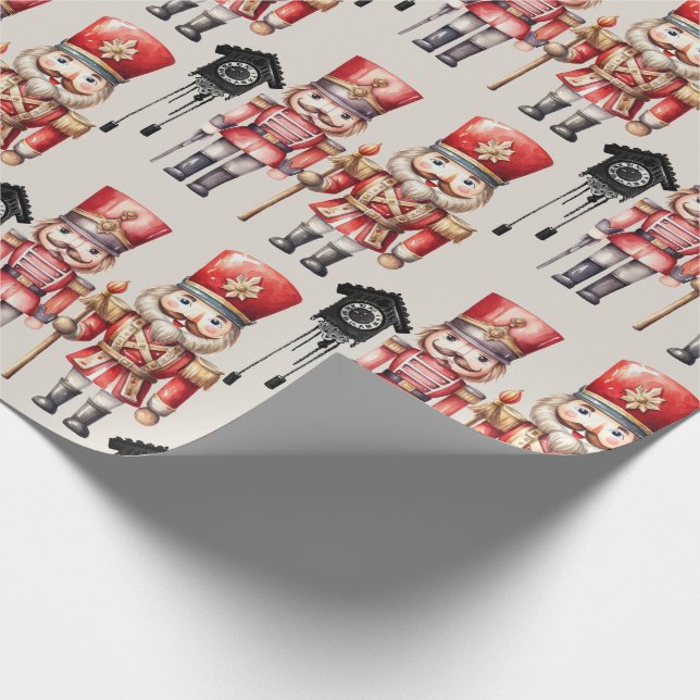 Nötknäppare Soldater Gugguror Presentpapper (Hörn)