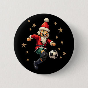 Nötknäppare som spelar fotboll jul Xmas barn Knapp
