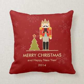 Nötknäpparegod jul och gott nytt år 2014 kudde