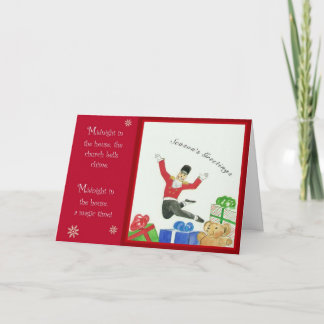 Nötknäpparehopp Helgkort