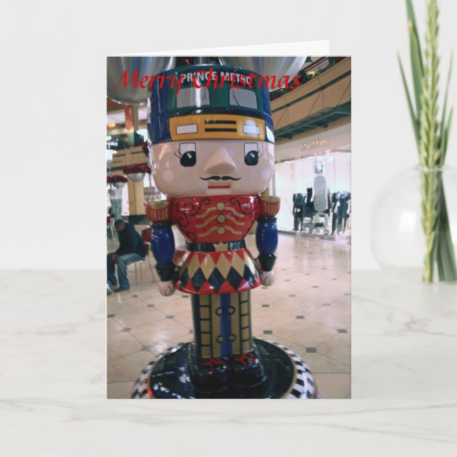 Nötknäpparejulkort Helgkort (Framsida)