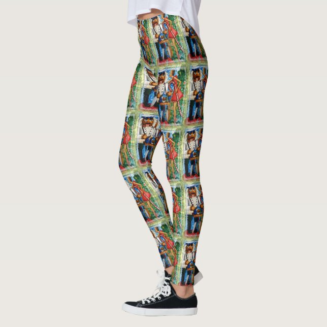 Nötknäpparekock Leggings (Vänster)