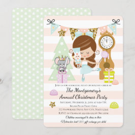 Nötknäpparen Julfest Inbjudningar Brunett