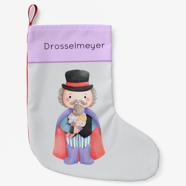 Nötknäpparen Pastell Drosselmeyer Liten Julstrumpa (Framsidan)