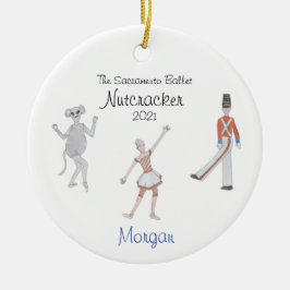 Nötknäpparens förvaringsornament (specialbeställni julgransprydnad keramik