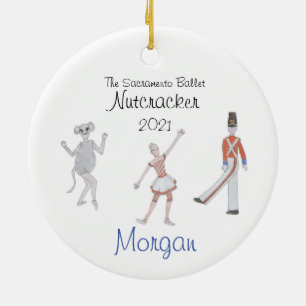 Nötknäpparens förvaringsornament (specialbeställni julgransprydnad keramik