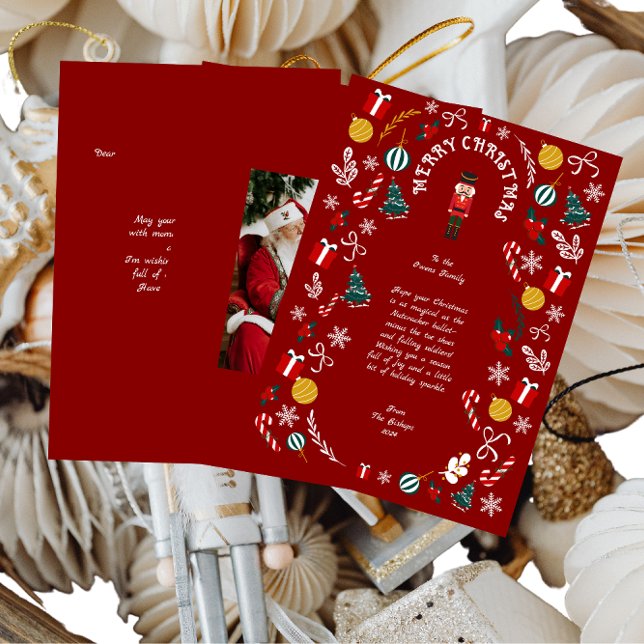 Nötknäpparens magiska foto helgkort (Skapare uppladdad)