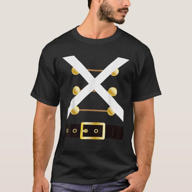Nötknäpparkostym Uniform Matchande Leksakssoldat  T Shirt (Framsida)