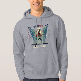 Nötknäpparrockare – Vintermusikkonst Hoodie
