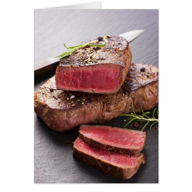 Nötkött Hälsningskort (Framsidan)