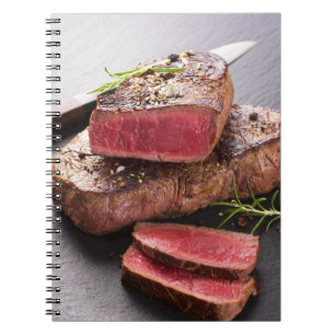 Nötköttsteak Anteckningsbok