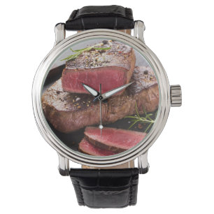 Nötköttsteak Armbandsur