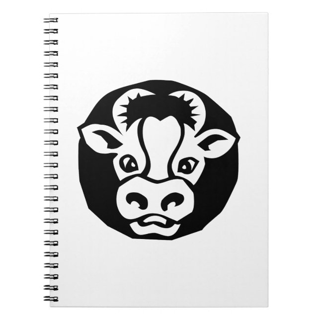 Nötkreatur Anteckningsbok (Framsidan)