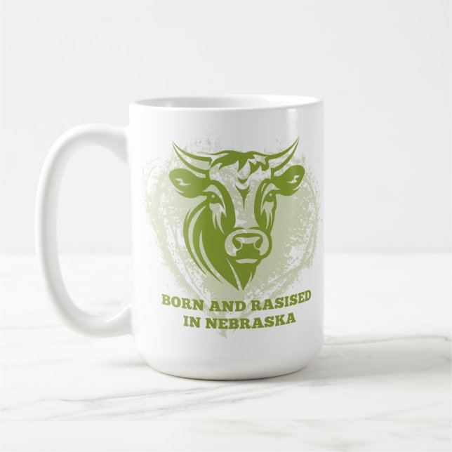 Nötkreatur födda och uppfödda i Nebraska Kaffemugg (Vänster)
