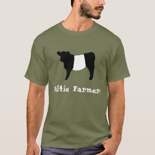 Nötkreatur för Beltie bonde kutit Galloway rådko T Shirt
