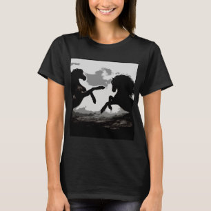 Nötkreatur - Hästkonst T Shirt