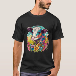 Nötkreatur i Cute Cow Älskare T Shirt