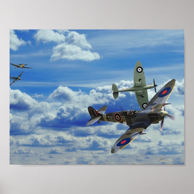 Nötkreatur i Himlar Poster (Framsidan)