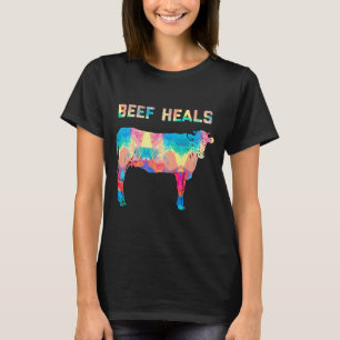 Nötkreatur, kotsalt Kött - målning T Shirt