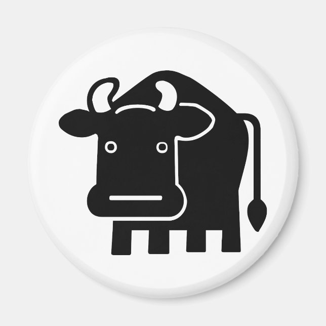 nötkreatur magnet (Framsidan)