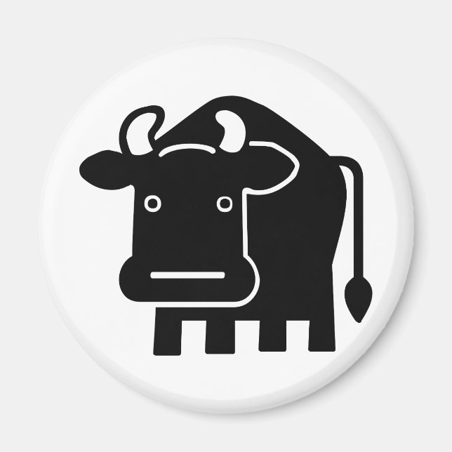 nötkreatur magnet (Framsidan)