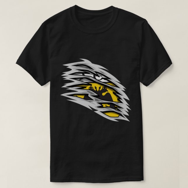 Nötkreatur och nödlidande AEK mönster T Shirt (Design framsida)