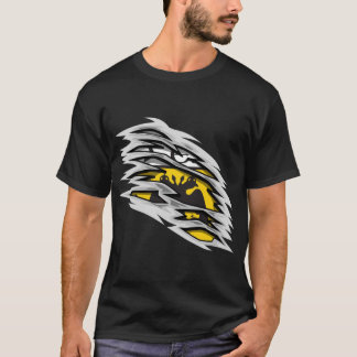 Nötkreatur och nödlidande AEK mönster T Shirt