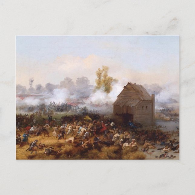 Nötkreatur på Long Island Vykort (Framsida)