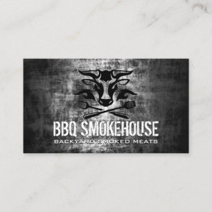 Nötkreatur Spatula BBQ VERKTYG Visitkort