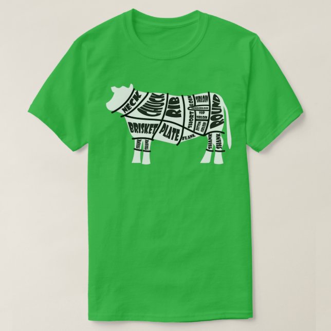 Nötkreatur T Shirt (Design framsida)
