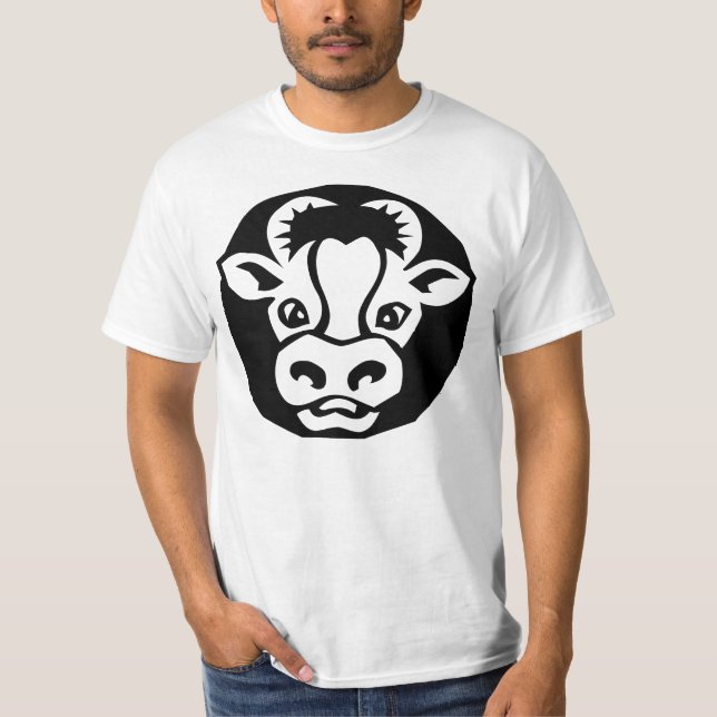 Nötkreatur T Shirt (Framsida)