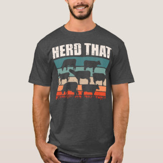 Nötkreatursuppfödning I Kokuppfödning Farmer Pun I T Shirt