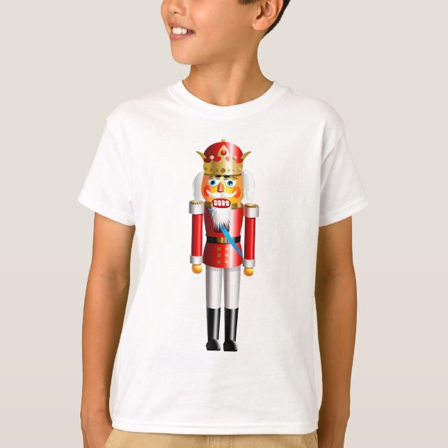 Nötliknande nötknäpparekung tee shirt (Framsida)