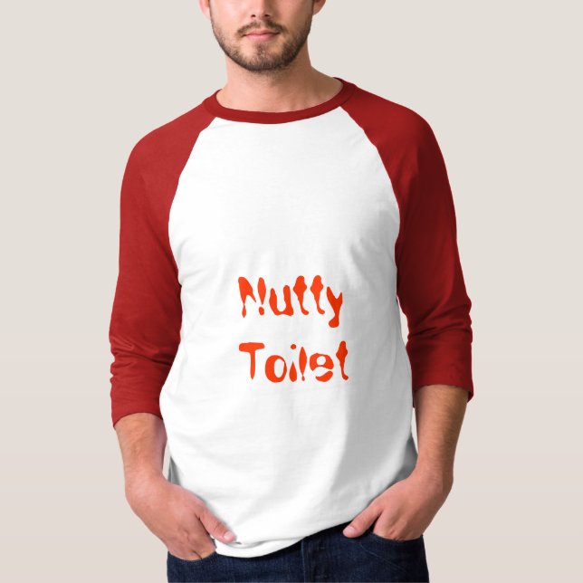 Nötliknande toalett t-shirt (Framsida)