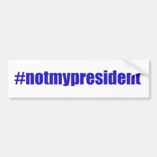 #notmypresident bildekal