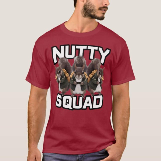 Nötningsgruppen, Ekorrensnackligan T Shirt (Framsida)