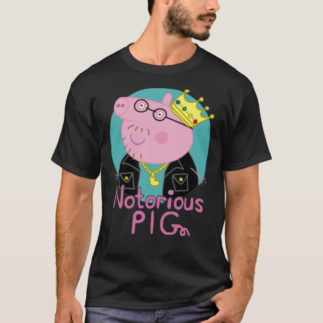 Notorious GRIS Piggy Smalls Classic T-Shirt (Framsida)