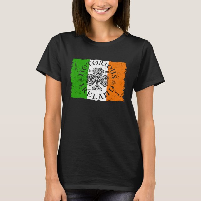 Notorious Ireland Erie MMA T Shirt (Framsida)