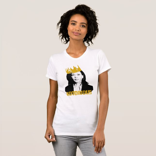 Notorious Kamala Harris T Shirt (Hel framsida)