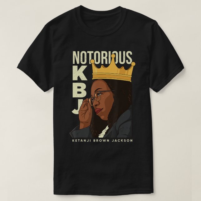 Notorious KBJ Costume Ketanji Brown Jackson Libera T Shirt (Design framsida)