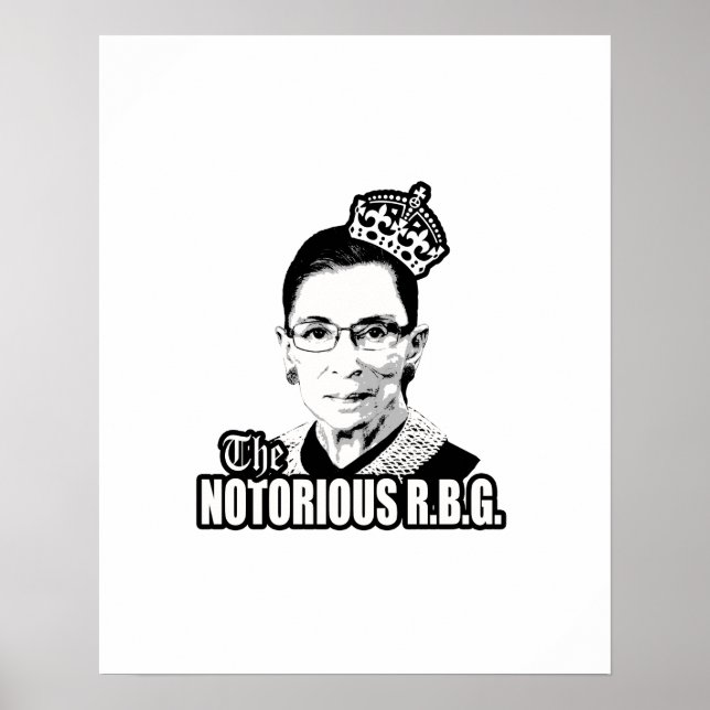 Notorious R.B.G. Poster (Framsidan)